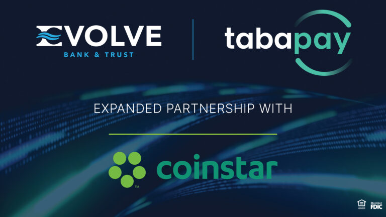 Coinstar Expands Transfer to Account Service with TabaPay and Evolve Bank & Trust